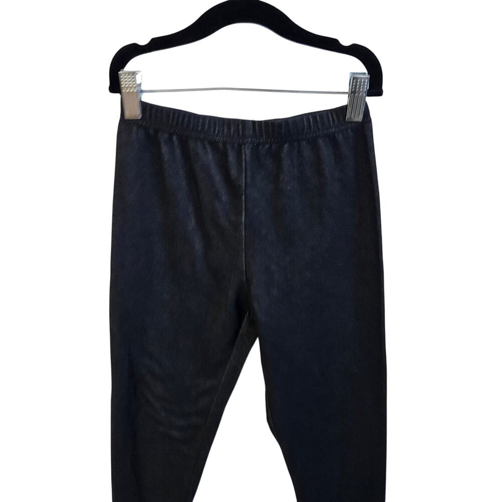 The Children's Place Size 7/8 Dark Blue Faux Denim Look Leggings Casual Everyday